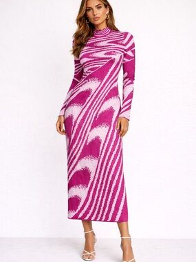 Fashion Nova | Dresses | Kallan Sleeveless Midi Dress Size L Lavender |  Poshmark